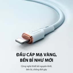 Thumbnail Cáp Sạc Nhanh VIVAN VSCL120S/ VSCC120S (Type C to Lin/Type C to Type C) 120cm, Silicon Mềm Dẻo Chống Xoắn Nứt Gãy 3