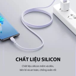 Thumbnail Cáp Sạc Nhanh VIVAN VSL100S/ VSC100S/ VSM100S (Type C/ Micro USB) 1m Chất Liệu Silicon Mềm Dẻo - Chính Hãng 2