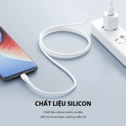 Thumbnail Cáp Sạc Nhanh VIVAN VSL100S/ VSC100S/ VSM100S (Type C/ Micro USB) 1m Chất Liệu Silicon Mềm Dẻo - Chính Hãng 3