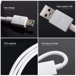 Thumbnail Cáp sạc nhanh VOOC,Dây sạc, cho OPPO A3s F9 F7 F11 a7 a83 R7 R9 F1 R7s-Sgalas 4
