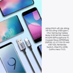 Thumbnail Cáp sạc USB 2.0 A sang Type C Ugreen US288 | Dòng sạc 3A 15W 18W | Hỗ trợ QC 3.0 | Bảo Hành 1 đổi 1 18 Tháng 60124 2