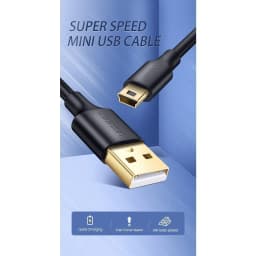 Thumbnail Cáp sạc USB 2.0 sang mini USB UGREEN US132 | Hỗ trợ tốc độ 480Mbps | Đầu cáp mạ vàng | Bảo Hành 18 Tháng 1 Đổi 1 3