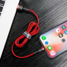 Thumbnail Cáp sạc và truyền dữ liệu Baseus cổng USB dành cho điện thoại Phone dài 2 mét 2