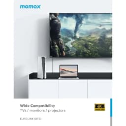 Thumbnail Cáp trình chiếu Momax ELITE LINK 4K HDMI to HDMI Cable (2M) 1