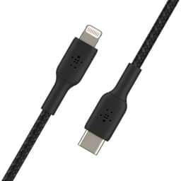 Thumbnail Cáp USB-C to Lightning BOOST CHARGE Belkin vỏ dù, chứng chỉ MFi, sạc nhanh 30W CAA004 1