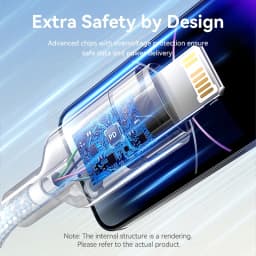Thumbnail Cáp Vention USB C Cho iPhone 14 13 12 11 Pro Max Xs 8 Plus iPad Macbook Dây 27W PD Sạc Nhanh Loại C Để Chiếu Sáng Dây Dữ Liệu 4