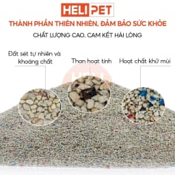 Thumbnail Cát Mèo Max Clean, Cát Khoáng Vệ Sinh Cho Mèo Cao Cấp Siêu Khử Mùi, Siêu Ít Bụi, Siêu Vón 1