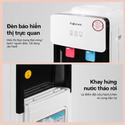 Thumbnail Cây nước nóng lạnh FUJIHOME WD2002E làm lạnh điện tử, có ngăn để cốc chén, tiết kiệm điện năng 3