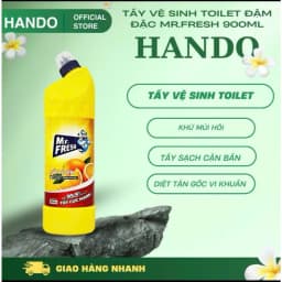 Thumbnail Chai Tẩy Vệ Sinh Toilet Bồn Cầu diệt khuẩn tới 99% Mr.Fresh 900ml thơm sạch 1