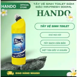 Thumbnail Chai Tẩy Vệ Sinh Toilet Bồn Cầu diệt khuẩn tới 99% Mr.Fresh 900ml thơm sạch 2