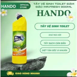 Thumbnail Chai Tẩy Vệ Sinh Toilet Bồn Cầu diệt khuẩn tới 99% Mr.Fresh 900ml thơm sạch 3