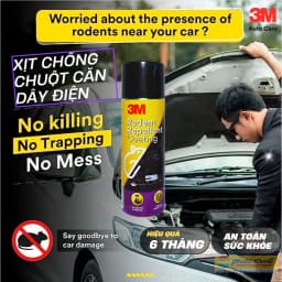 Thumbnail Chai Xịt Chống Chuột căn dây điện khoang máy oto - 3M™ Rodent Repellant Coating 250G 3