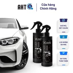 Thumbnail Chai xịt diệt khuẩn khử mùi xe ô tô, khử mùi xe hơi Nano Xclean For Car 500ml-Khử mùi Say xe, Hải Sản, Ẩm mốc 1