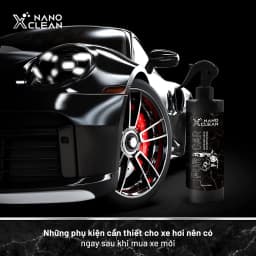Thumbnail Chai xịt diệt khuẩn khử mùi xe ô tô, khử mùi xe hơi Nano Xclean For Car 500ml-Khử mùi Say xe, Hải Sản, Ẩm mốc 2