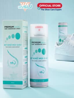 Thumbnail Chai Xịt Khử Mùi Giày Công Nghệ NANO AG+ MINSU Cao Cấp M4855 Loại Bỏ Vi Khuẩn Có Hại Giúp Ngăn Mùi, Mồ Hôi và Thơm Chân 1