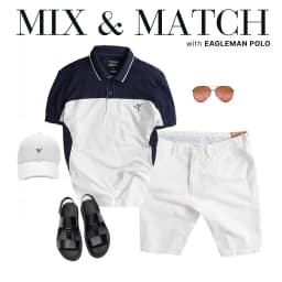 Thumbnail [Chạm là mát] Áo polo nam TORANO EAGLEMAN POLO can phối, thấm hút tốt, nhanh khô, thoáng khí GSTP047 1