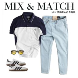 Thumbnail [Chạm là mát] Áo polo nam TORANO EAGLEMAN POLO can phối, thấm hút tốt, nhanh khô, thoáng khí GSTP047 2