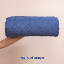 Thumbnail Chăn Goodnight Mori đơn sắc 160x200cm mềm mại, độ bền cao, kháng ẩm tốt 3