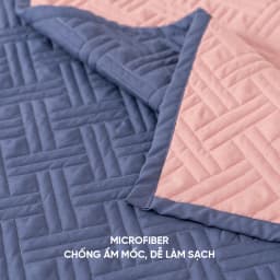 Thumbnail Chăn Goodnight Mori đơn sắc 160x200cm mềm mại, độ bền cao, kháng ẩm tốt 4