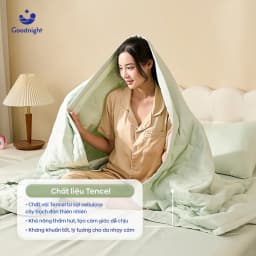 Thumbnail Chăn Lụa Tencel Vua Nệm Goodnight Airsilk 220x200cm, Chăn Tencel  Hút Ẩm Tốt, Màu Sắc Thanh Lịch, Đắp Hè Thu 1