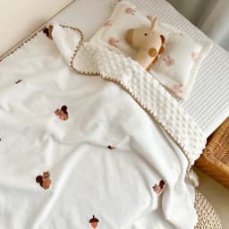 Thumbnail Chăn nhung sữa BONNY 4 mùa cho trẻ em đắp ôm ngủ (KT: 1m1x95Cm) 2