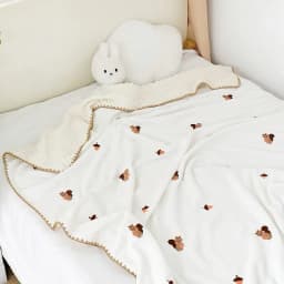 Thumbnail Chăn nhung sữa BONNY 4 mùa cho trẻ em đắp ôm ngủ (KT: 1m1x95Cm) 3
