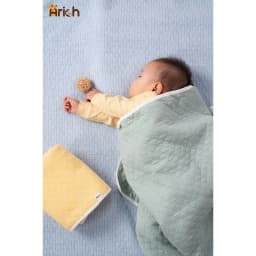 Thumbnail Chăn sợi tre mùa hè Arich, chăn trẻ em, cao cấp mềm mịn, dày dặn, an toàn cho Bé (0 đến 6 tuổi) -KT 93x130cm 4