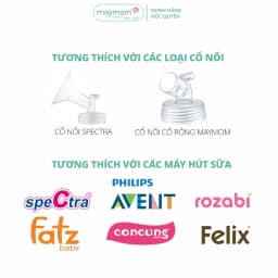 Thumbnail Chặn Sữa Spectra Thương Hiệu Maymom, Phụ Kiện Thay Thế Máy Hút Sữa Spectra S1 Plus, S2 Plus, M1, M2, 9S, 9Plus (1 cái) 4