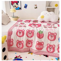 Thumbnail Chăn vải Lụa hạt đậu 3D Chăn Disney cho bé 2 mặt siêu mềm mịn KT 110*150 cm cho bé 2