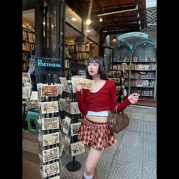 Thumbnail Chân váy bí sọc caro cạp thấp SISO chân váy bí ngô - 𝐊𝐈𝐋𝐋 𝐒𝐘𝐒𝐓𝐄𝐌 4