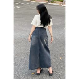 Thumbnail Chân váy jean dáng dài  nữ thời trang thiết kế phong cách ulzzang Local Brand Midori Studio 3