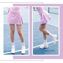 Thumbnail Chân Váy Thể Thao 2 Lớp LV25S04F705 Livan Sport Co Giãn Mềm Mịn Thoáng Khí, Chân Váy Chơi Tennis, Chân Váy Nữ 2 Lớp 3