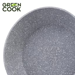 Thumbnail Chảo đáy từ vân đá GCP02 chống dính PFOA free GREEN COOK 2