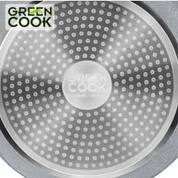 Thumbnail Chảo đáy từ vân đá GCP02 chống dính PFOA free GREEN COOK 3