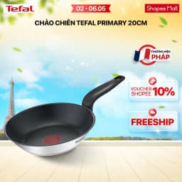 Thumbnail Chảo chiên inox chống dính đáy từ Tefal Primary 20cm 1