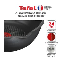 Thumbnail Chảo chiên lòng sâu - Tefal So Chef 24cm 4