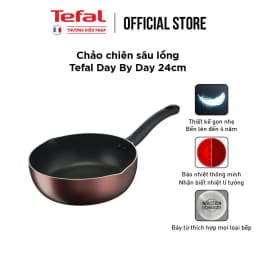 Thumbnail Chảo chiên sâu lồng Tefal Day By Day 24cm 1