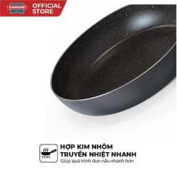 Thumbnail Chảo chống dính Sunhouse CT Plus - Đường kính: 18-20-22-24-26-28-30cm - KHÔNG DÙNG ĐƯỢC TRÊN BẾP TỪ - Hàng chính hãng 3