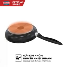Thumbnail Chảo Chống Dính SUNHOUSE Trơn Size 16-30cm - Không dùng được bếp từ 3