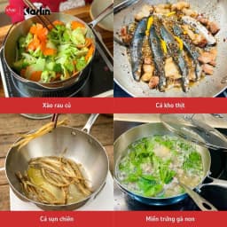 Thumbnail Chảo Inox Sâu Lòng KARLIN PS5 Pro Đáy 5 Lớp Size 24cm_Chống Dính Tự Thân_Thương Hiệu Đức [Snap Kitchen] 4