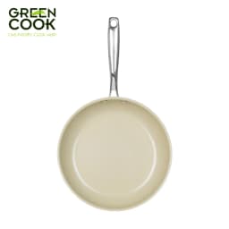 Thumbnail Chảo Men Gốm Trắng 3 Lớp Inox Nguyên Khối và 4 Lớp Chống Dính PFOA free Green Cook GCP235 1