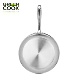Thumbnail Chảo Men Gốm Trắng 3 Lớp Inox Nguyên Khối và 4 Lớp Chống Dính PFOA free Green Cook GCP235 2