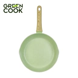 Thumbnail Chảo sâu chống dính PFOA free men đá ceramic miệng rót Green Cook GCP231 3