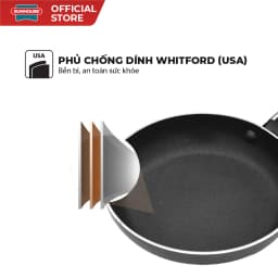 Thumbnail Chảo từ Sunhouse Magnetic Pan SHM - Đường kính 22-24-26-30 cm - Hàng chính hãng 1
