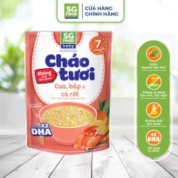 Thumbnail Cháo tươi baby cua, bắp cà rốt 240g SG Food 1