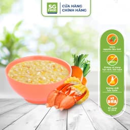 Thumbnail Cháo tươi baby cua, bắp cà rốt 240g SG Food 3
