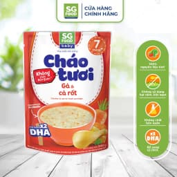 Thumbnail Cháo Tươi Baby Gà Cà Rốt SG Food 240g 2