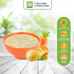Thumbnail Cháo Tươi Baby Gà Cà Rốt SG Food 240g 3