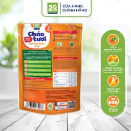 Thumbnail Cháo Tươi Baby Sài Gòn Food Thịt Thăn Bằm & Bí Đỏ 240G 4