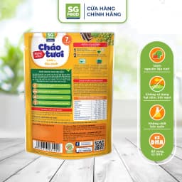 Thumbnail Cháo Tươi Baby SGFood Lươn Đậu Xanh 240g 3